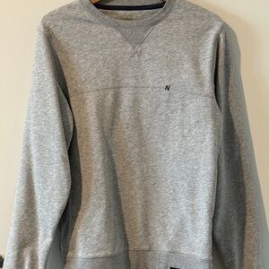 New Balance Light Gray Crewneck Sweater